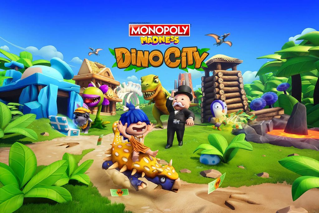 Ubisoft MONOPOLY Madness Dino City DLC featured