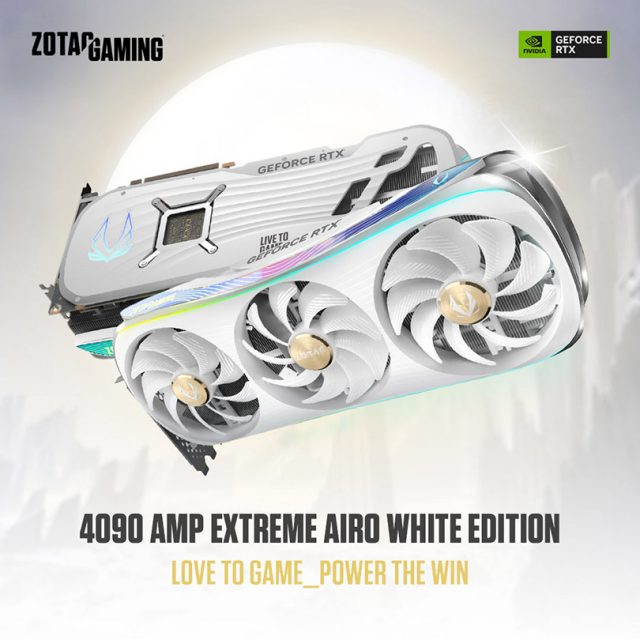 ZOTAC GAMING RTX 4090 AMP EXTREME AIRO White
