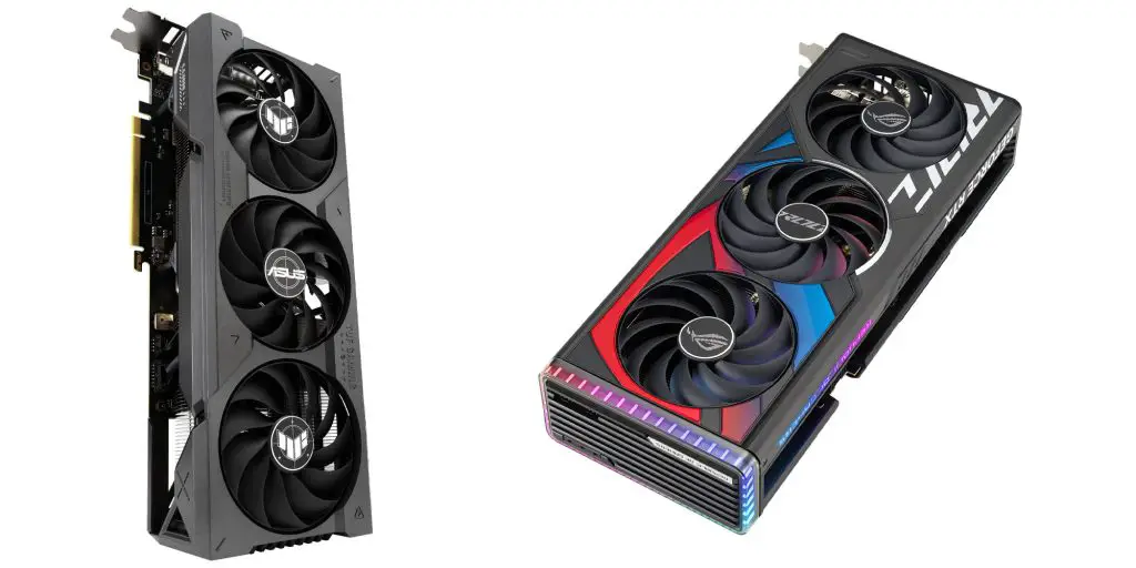 ASUS ROG Strix and TUF Gaming GeForce RTX 4070 Ti