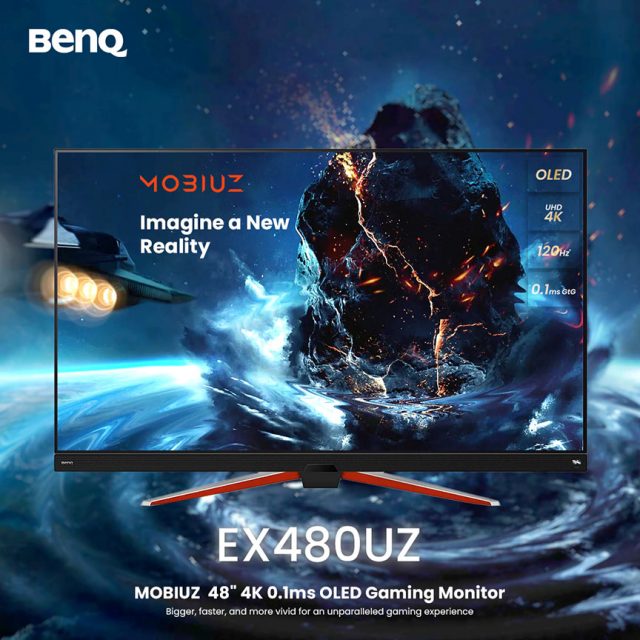 BenQ MOBIUZ EX480UZ 48inch 4K OLED Gaming Monitor 1
