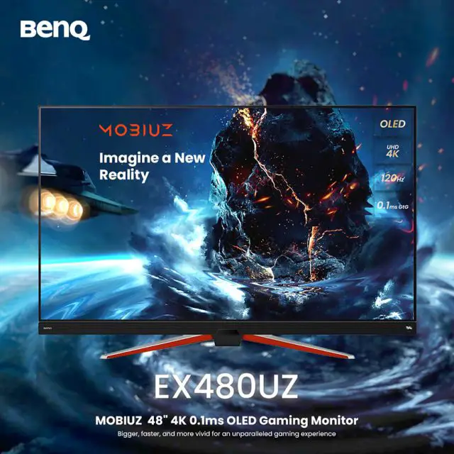 BenQ MOBIUZ EX480UZ 48inch 4K OLED Gaming Monitor 1