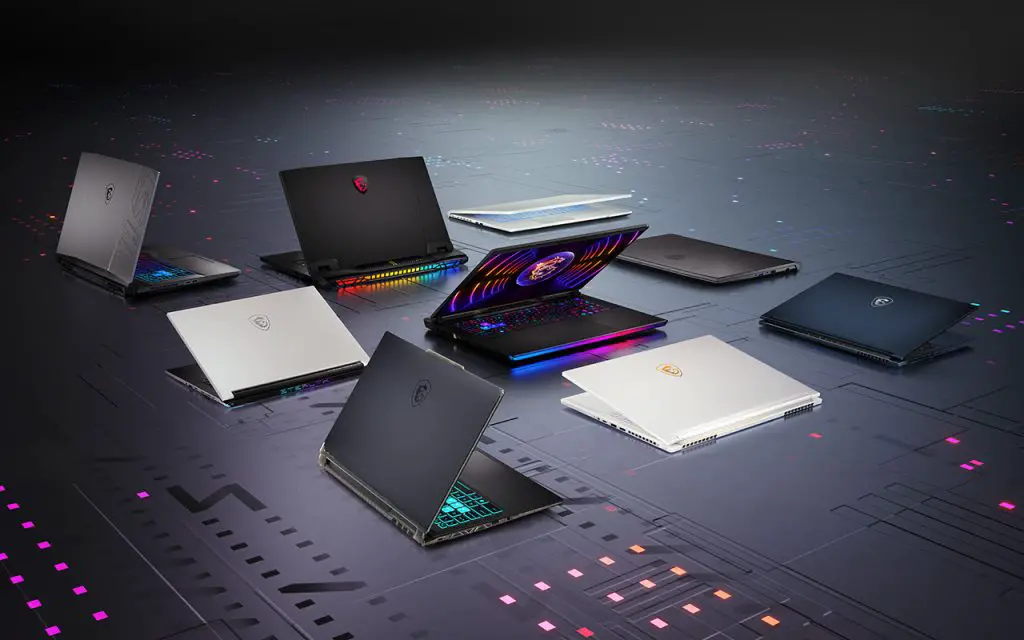 MSI Gaming Laptops 2023