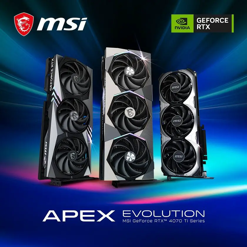 MSI GeForce RTX 4070 Ti Series