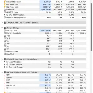 MSI MAG B760M Mortar Wifi Temp 1