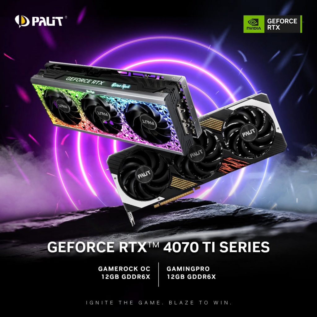 PALIT GeForce RTX 4070 Ti KV