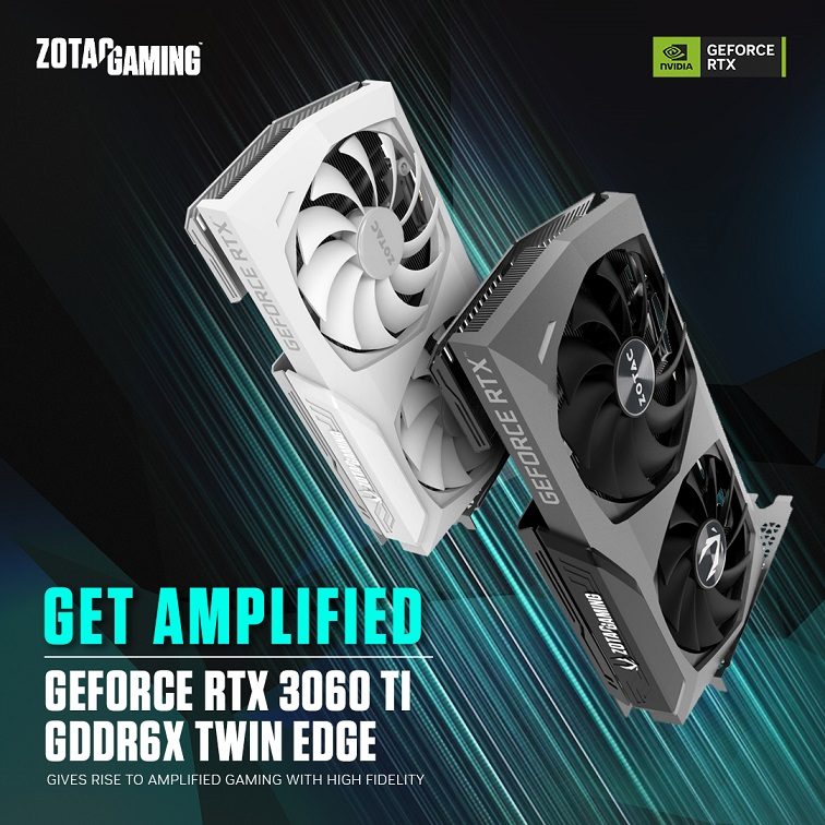 ZOTAC Gaming GeForce RTX 3060 Ti GDDR6X Twin Edge