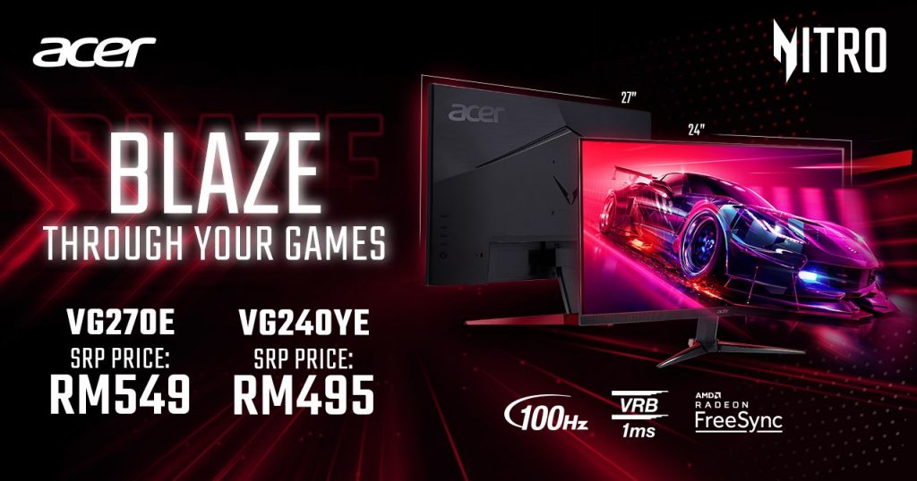 Acer Nitro VG270 VG240