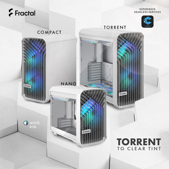Fractal Design Torent Series White PC Case