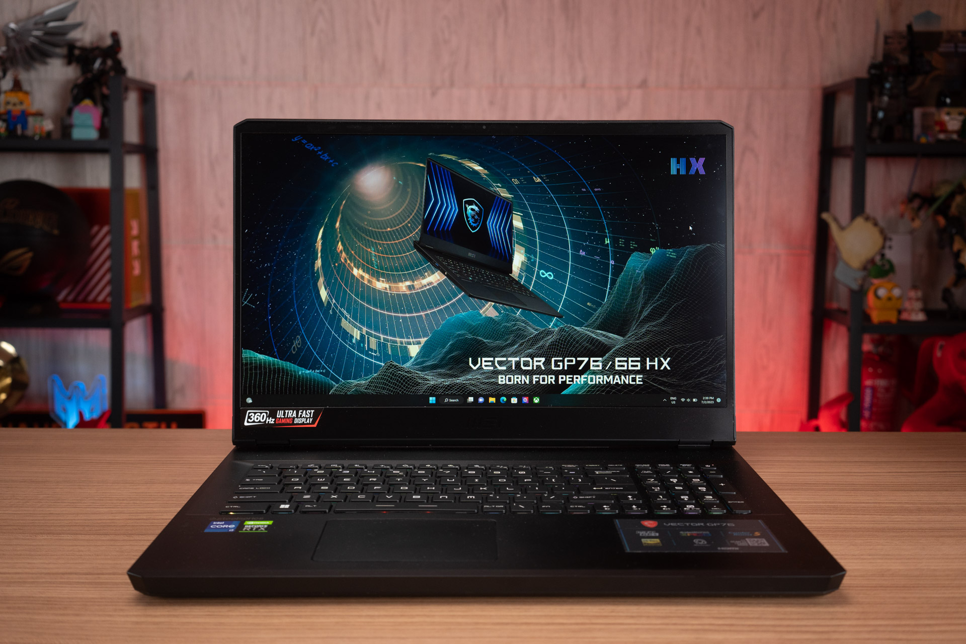 Quick Review: MSI Vector GP76-12UE (i7-12700H | RTX 3060 140W | 2 x 8GB ...