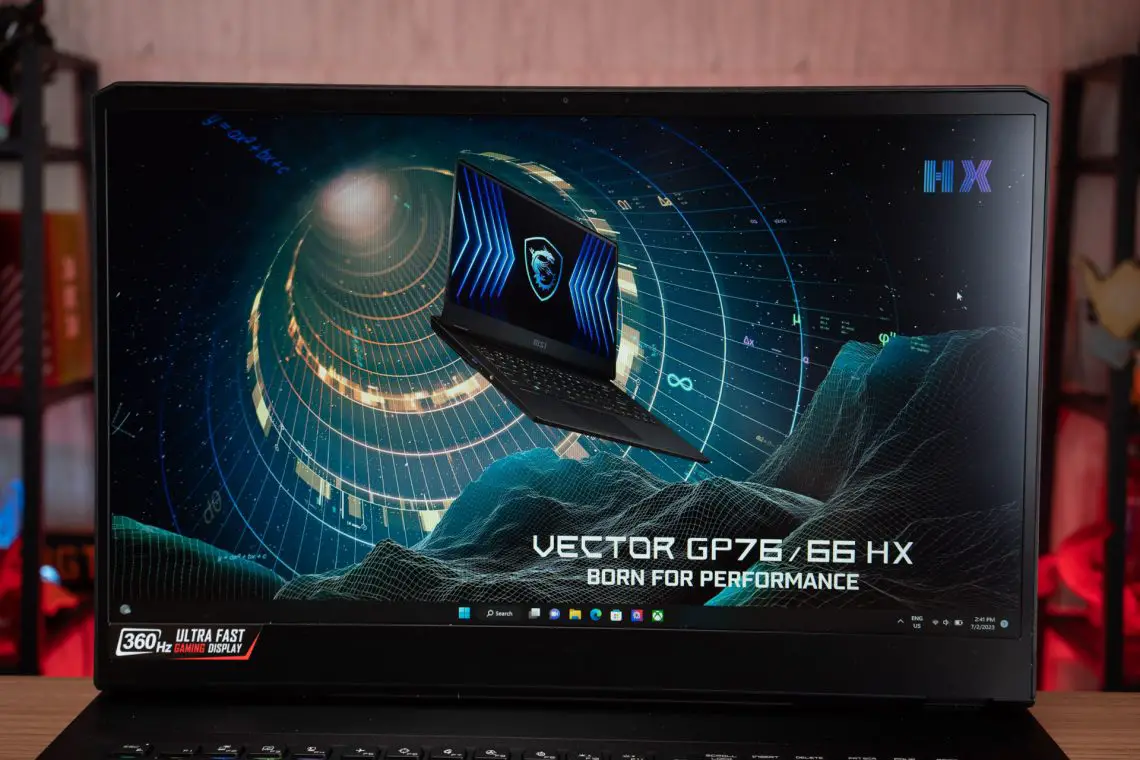Quick Review: MSI Vector GP76-12UE (i7-12700H | RTX 3060 140W | 2 x 8GB ...