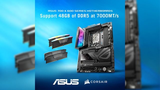 ASUS Intel 700 600 series mobo support 48GB DDR5 7000 featured