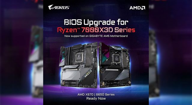 GIGABYTE X670 B650 support for Raphael X3D CPUs featured