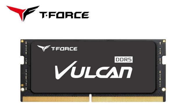 TEAMGROUP T FORCE VULCAN SO DIMM DDR5 memory 1