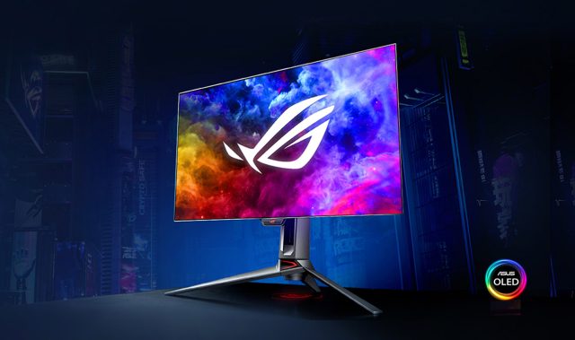 ASUS ROG Swift OLED PG27AQDM Gaming Monitor featured