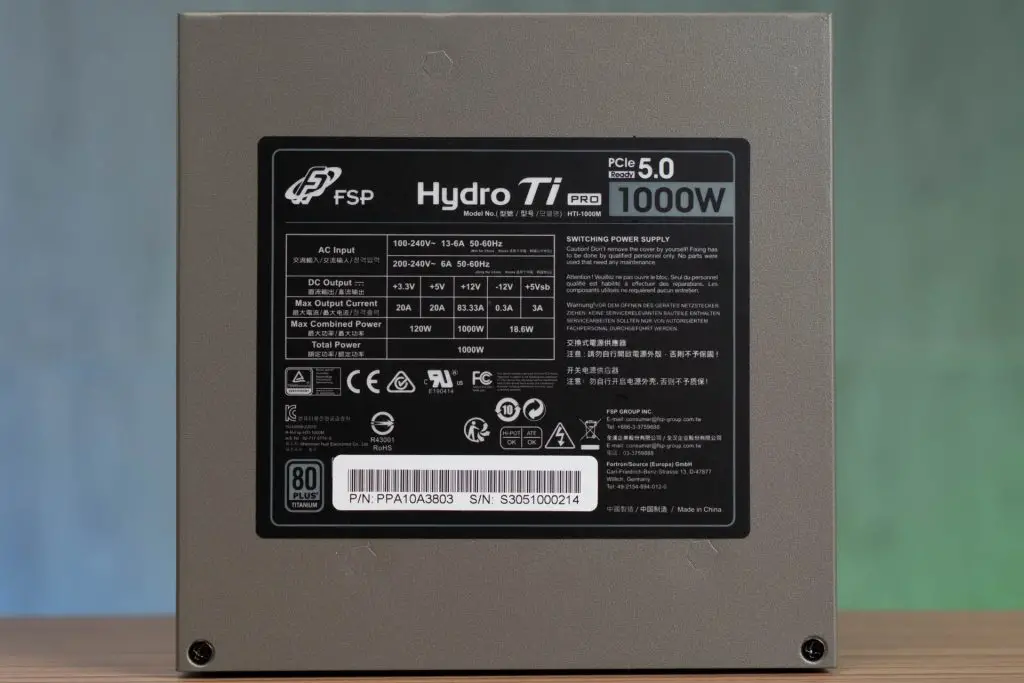 FSP Hydro Ti Pro 1000W 12