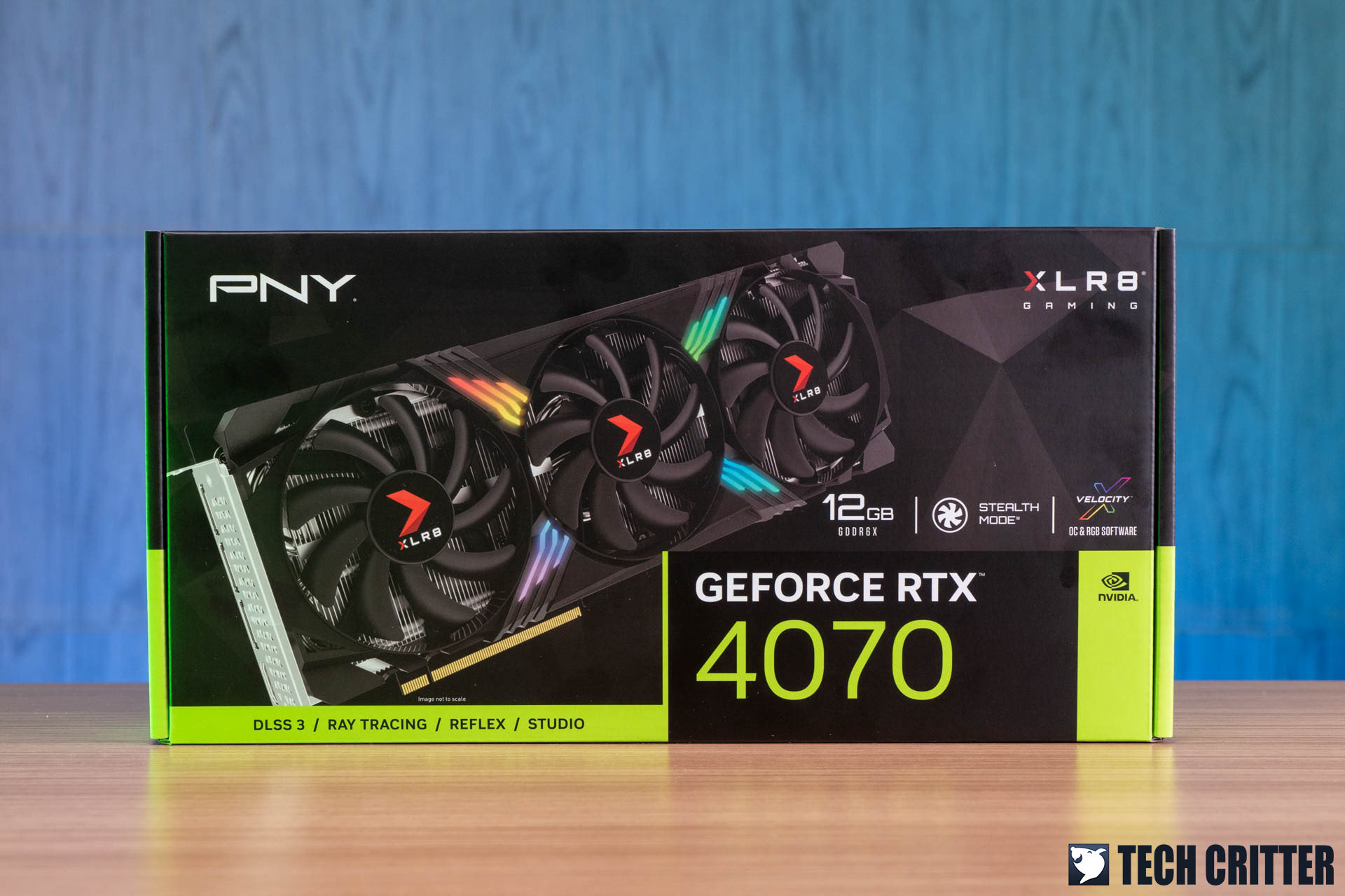 PNY GeForce RTX™ 4070 SUPER 12GB VERTO™ Overclocked Dual Fan DLSS 3