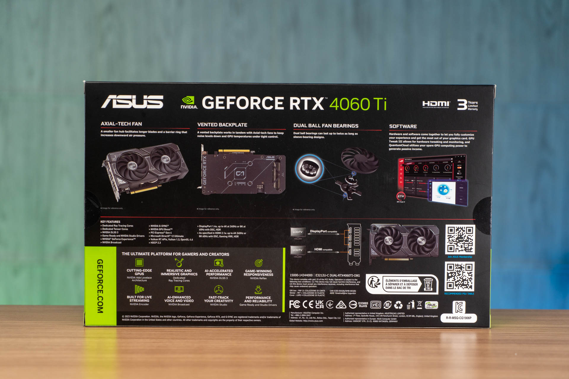Review - ASUS Dual GeForce RTX 4060 Ti 8GB GDDR6