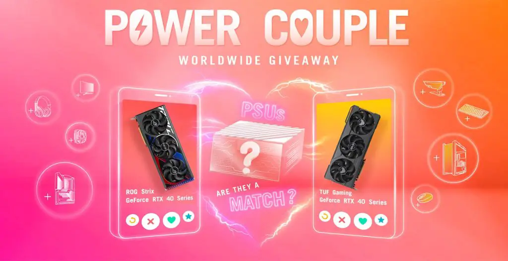 ASUS Power Couple Worldwide Giveaway PC Hardware featured