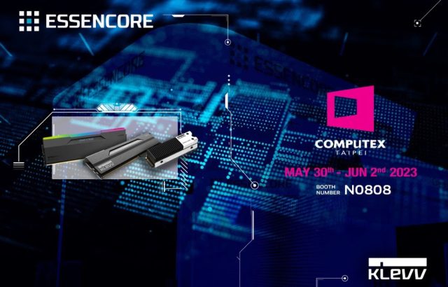 Essencore showcases KLEVV products COMPUTEX 2023 featured