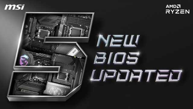 MSI motherboards BIOS update for AMD Ryzen 7000 series CPUs featured