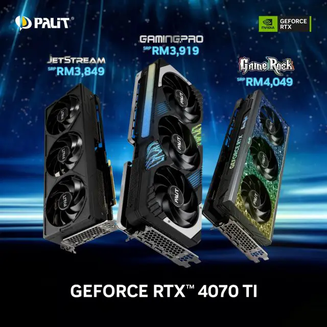 PALIT GeForce RTX 4070 Ti Series
