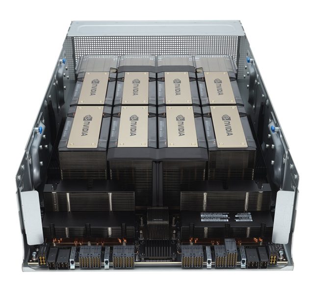 ASUS ESC N8 E11 HGX H100 eight GPU server 1