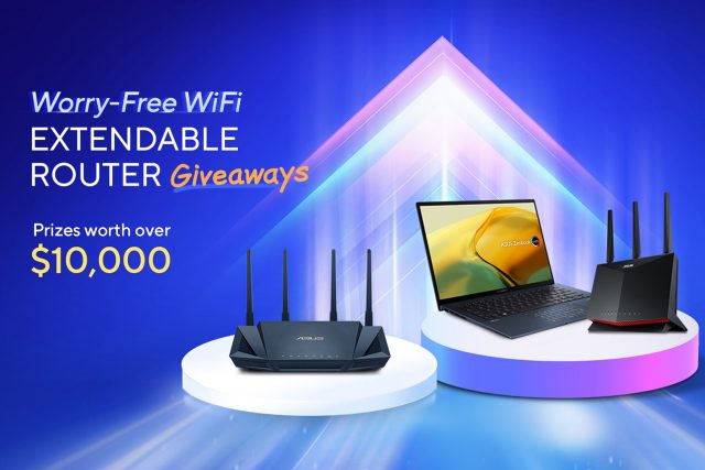ASUS Worry Free WiFi Extendable Routers Giveaway 1