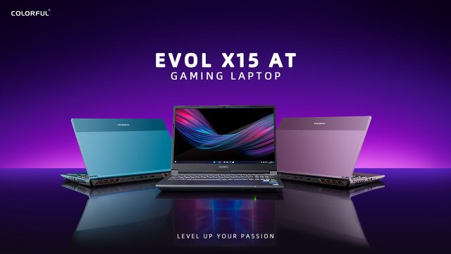 COLORFUL EVOL X15 AT gaming laptop launch featured
