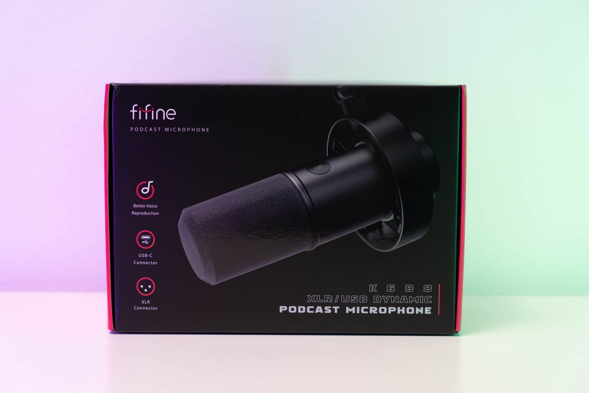 FIFINE K688 XLR /USB Microphone!? - Unboxing and Sound Test Review