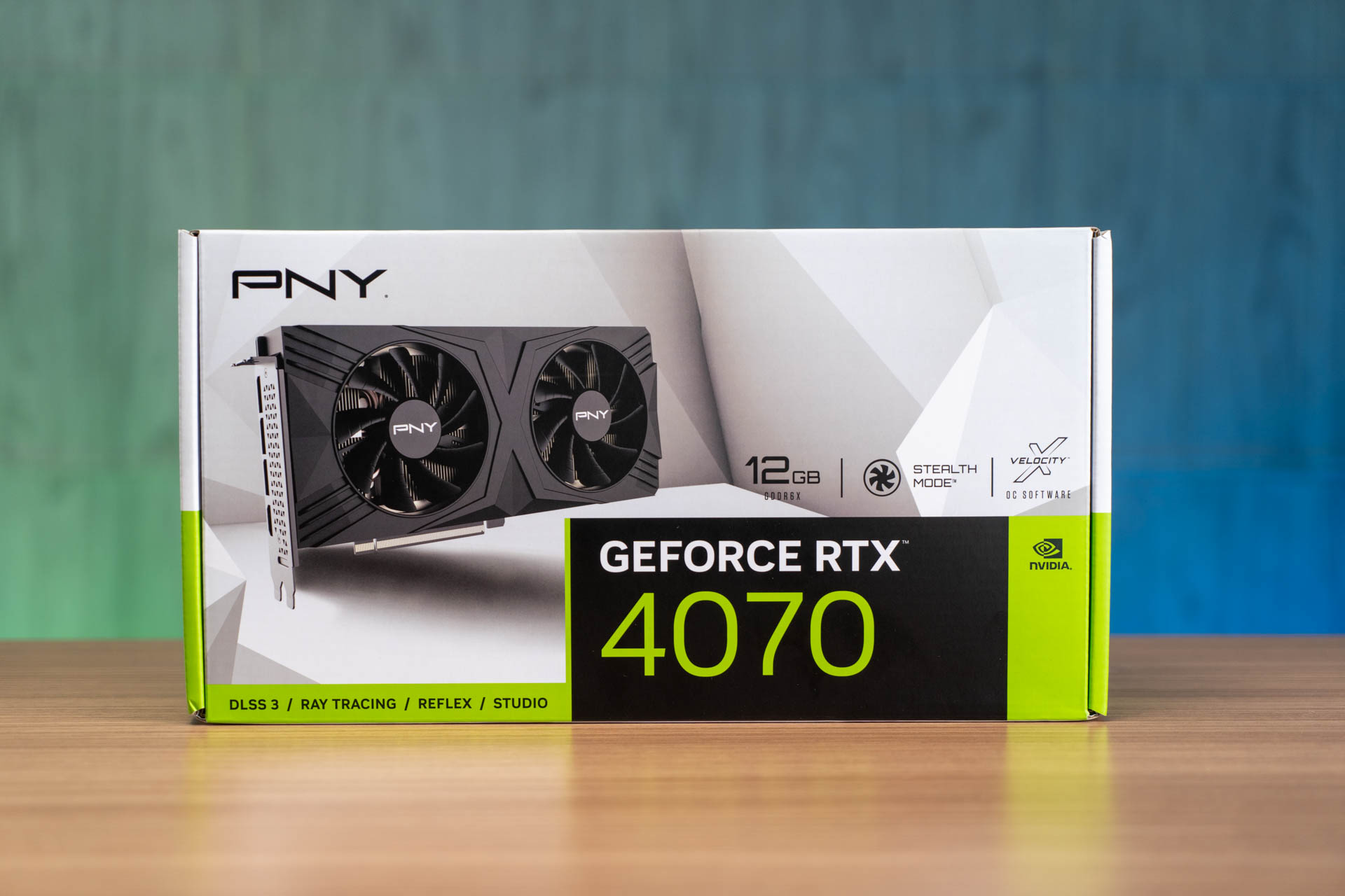 PNY GeForce RTX™ 4070 12GB VERTO™ Dual Fan DLSS 3