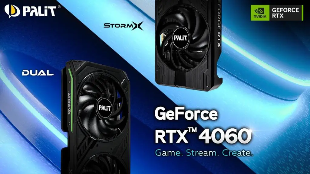 Palit GeForce RTX 4060 StormX and Dual