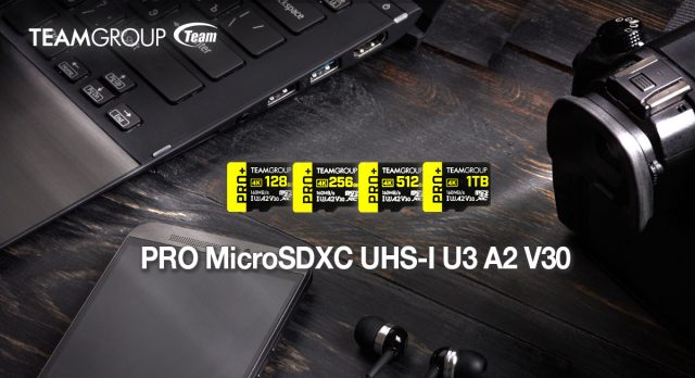TEAMGROUP PRO+ MicroSDXC UHS I U3 A2 V30 Memory Card featured