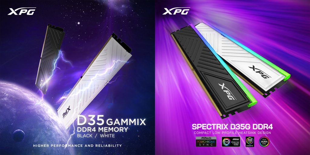 XPG GAMMIX D35 SPECTRIX D35G DDR4 RAM