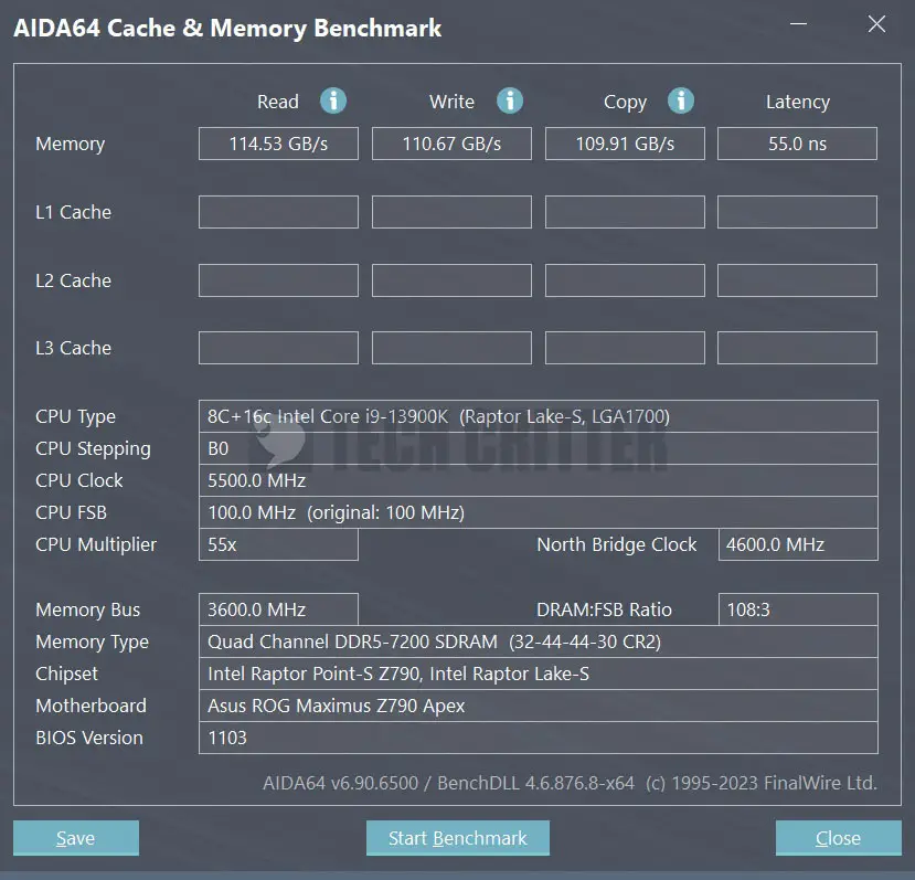 Colorful CVN ICICLE DDR5 7200 C32 AIDA64