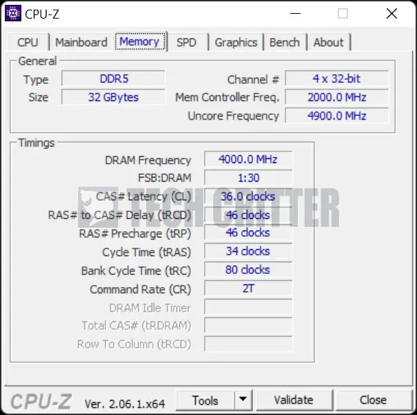 Colorful CVN ICICLE DDR5 8000 C36 CPU Z