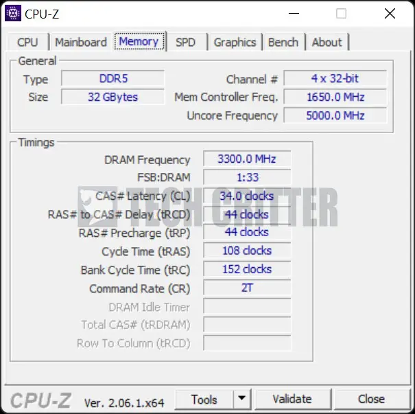 Colorful CVN ICICLE DDR5 XMP CPU Z