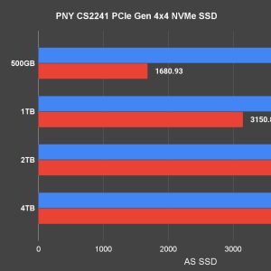 PNY CS2241 PCIe Gen 4x4 NVMe SSD