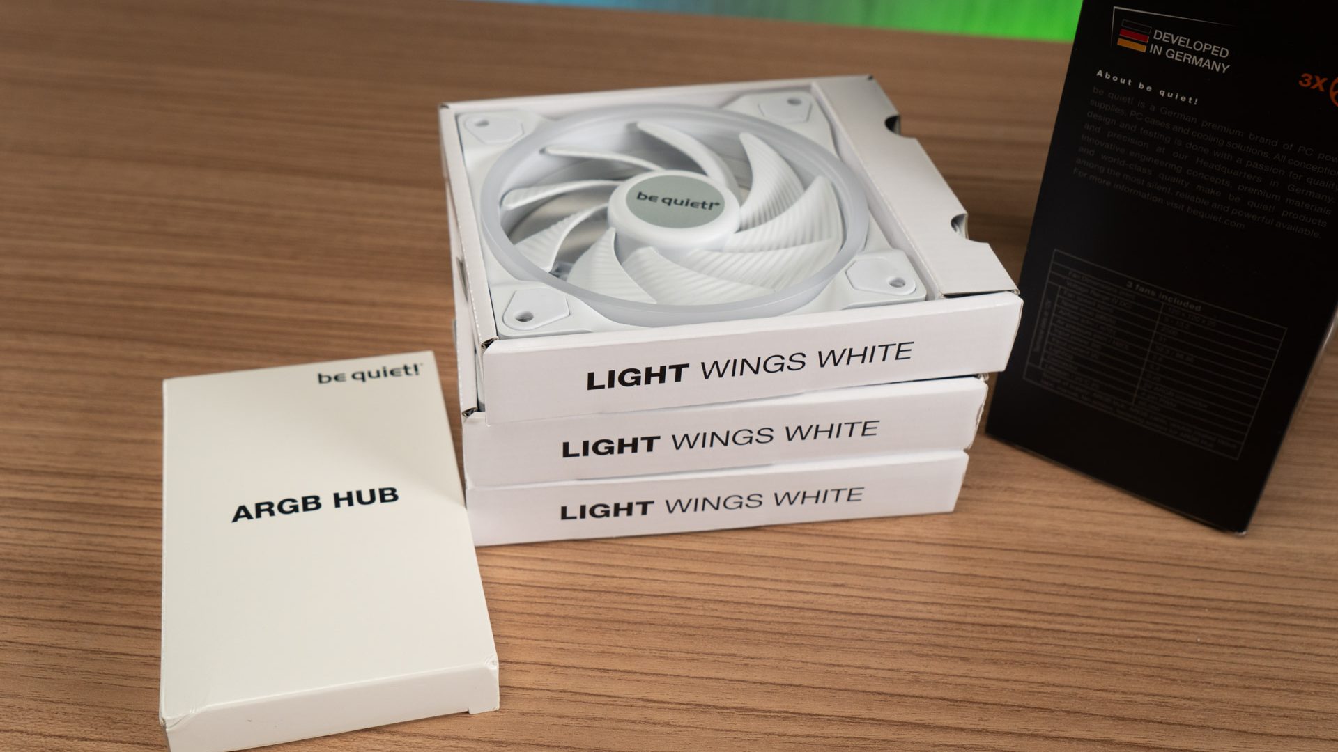 Be Quiet Light Wings White 3