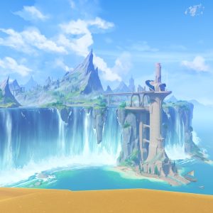 Genshin Impact 4.0 Fontaine entrance Large