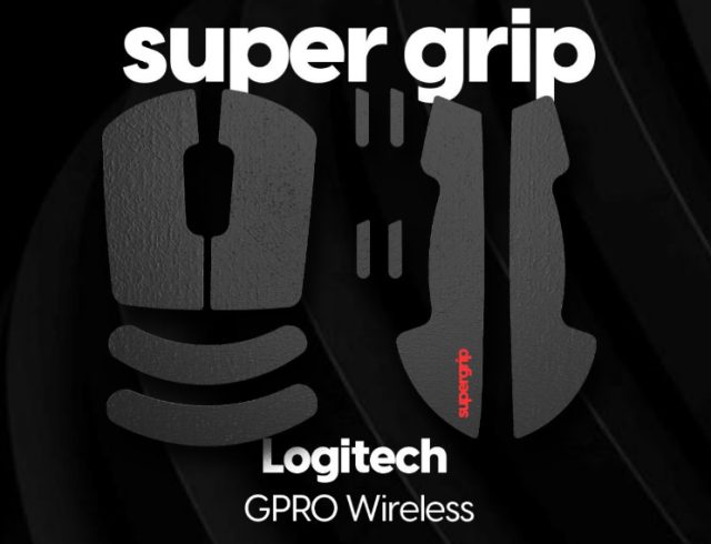 Pulsar Supergrip mouse tapes for Logitech G Pro