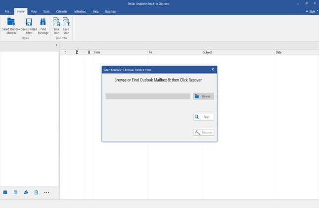 Stellar Undelete for Outlook