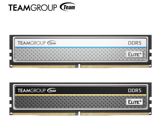 TEAMGROUP ELITE PLUS DDR5 and ELITE DDR5 6400MHz memory 1