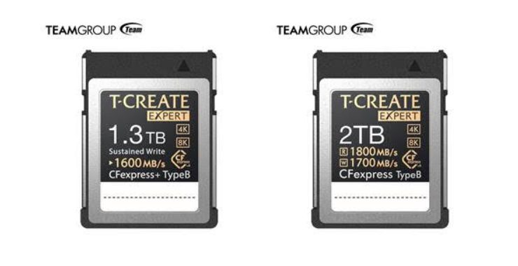 TEAMGROUP T CREATE EXPERT CFexpress Plus and Type B memory cards 1