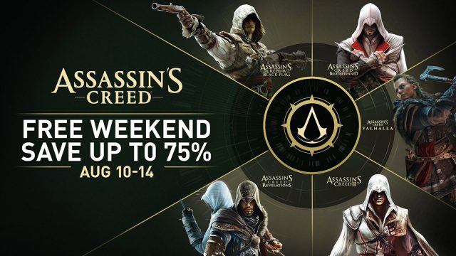 Ubisoft Assassin's Creed free weekend August 2023 featured