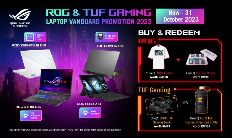 ASUS ROG and TUF Vanguard Promotion