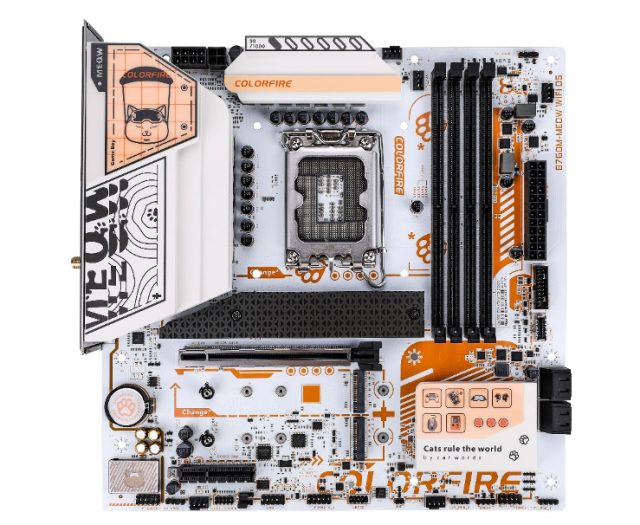 COLORFUL COLORFIRE Meow Series PC Components announced 3