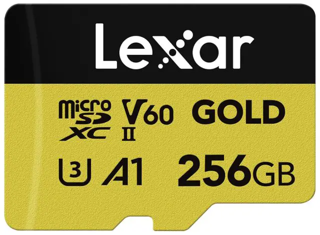 Lexar new GOLD micro SDXC UHS II card Gamescom 2023 1