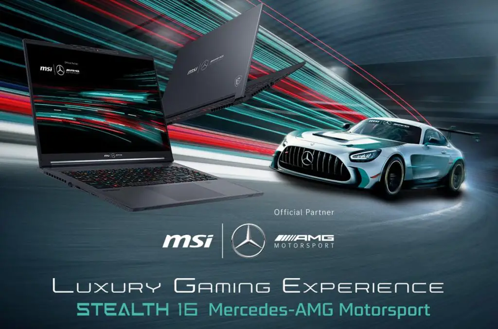 MSI Stealth 16 Mercedes AMG Motorsport Edition 1