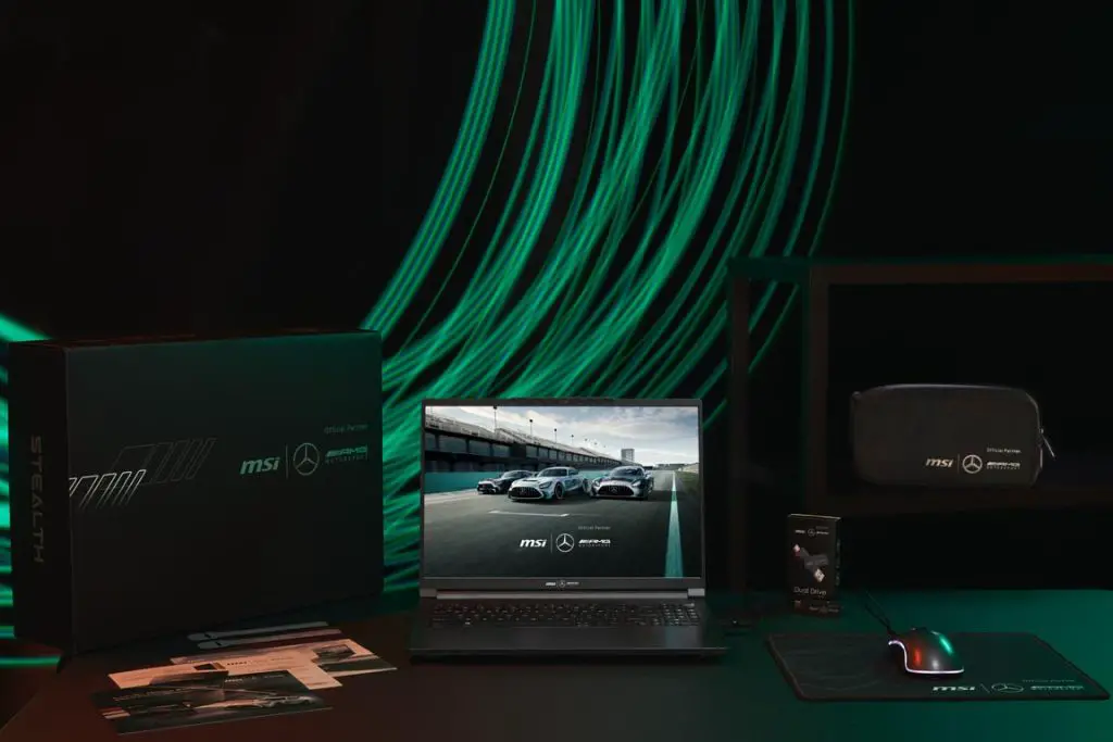 MSI Stealth 16 Mercedes AMG Motorsport Edition 3