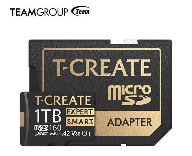 TEAMGROUP PRO+ SDXC and T CREATE EXPERT S.M.A.R.T. MicroSDXC launched 1